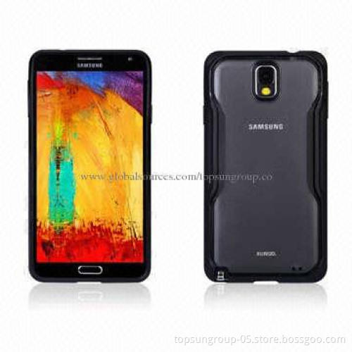 Frosted Shell Phone TPU/PC Covers for iPhone, Samsung S4, Machining Technology